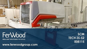 5-Axis Work Stations in action - SCM TECH Z5-52 - Ferwoodgroup - 008115