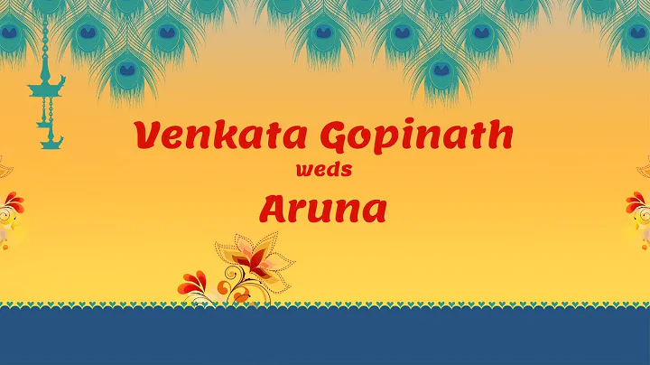 Venkata Gopinath with Aruna Engagement Celebrations