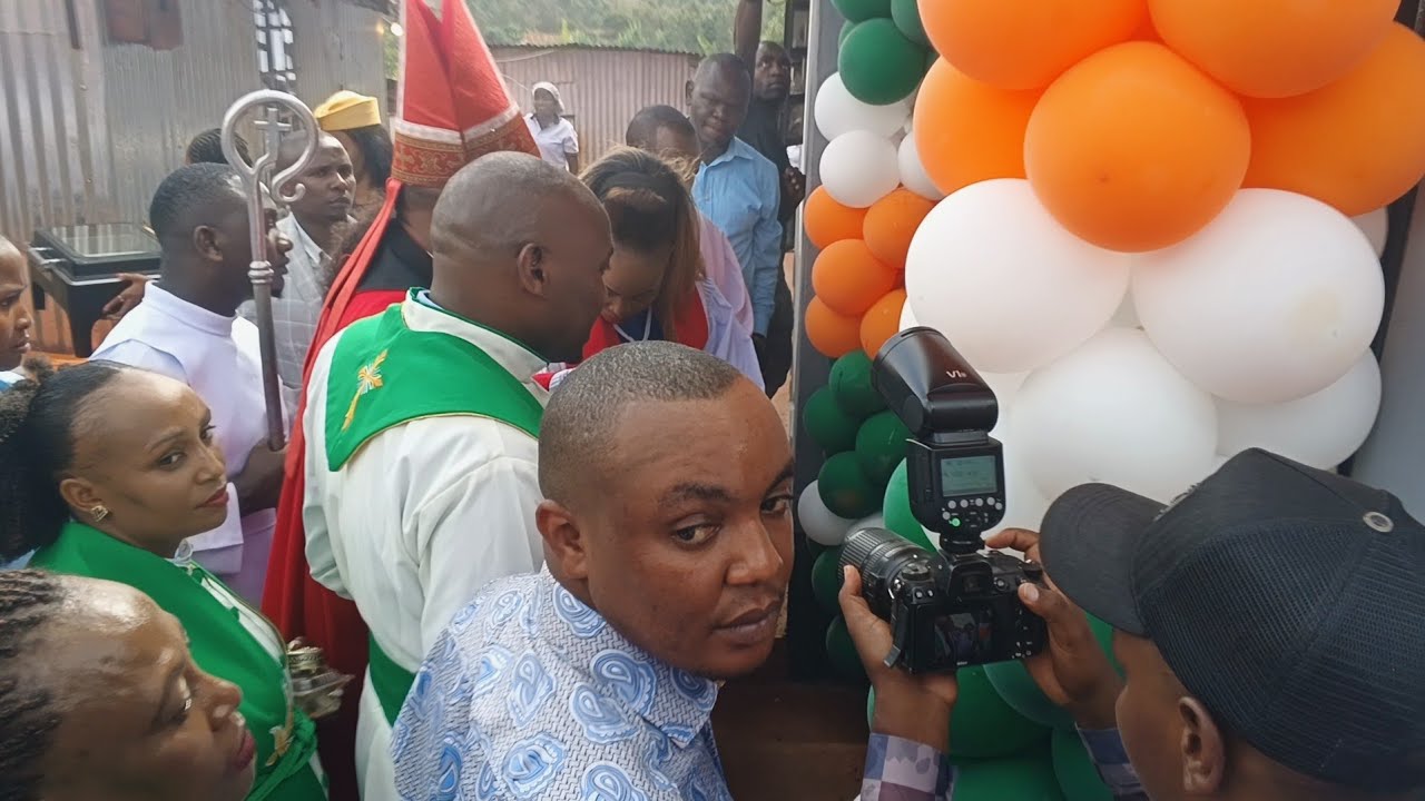 GICANJAMA ARCHBISHOP DR JJ GITAHI AKIHINGURA NYUMBA YA BRANDON KARANJA 