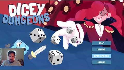Playing Dicey Dungeons for the first time!
