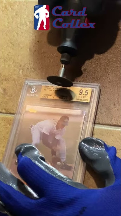 How to Open a Graded Card Case Slab For PSA BGS SGC Submission #Shorts