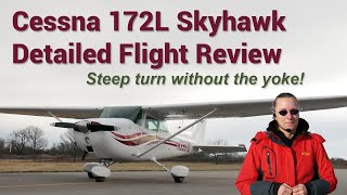 1972 Cessna 172L Aircraft Full Flight Review