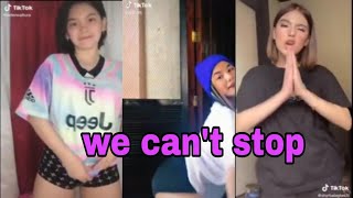 WE CAN'T STOP TIKTOK DANCE CHALLENGE | COMPILATION| MILEY CYRUS