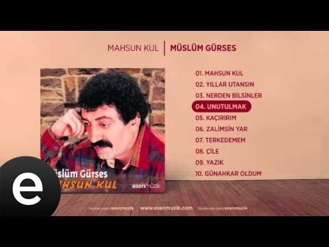 Unutulmak (Müslüm Gürses) Official Audio #unutulmak #müslümgürses - Esen Müzik