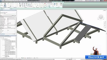 Thủ Thuật Xử Lý Phần Giao Nhau Của 2 Mái Chéo Trong Phần Mềm Revit - Hocrevit.net