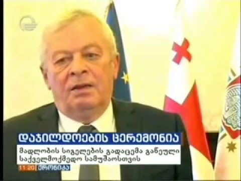 საკრებულოში ამერიკული ჰუმანიტარული ორგანიზაციის წარმომადგენლებს მადლობის სიგელები გადაეცათ