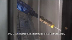 PURE Steam HVAC Coil Cleaning