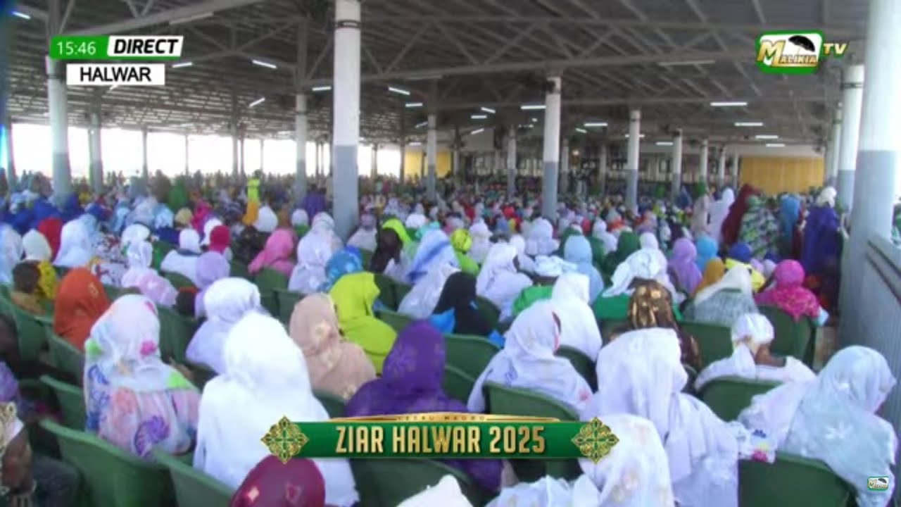 🔴[ DIRECT HALWAR ] CEREMONIE OFFICIELLE ZIARRA ANNUELLE - CHEIKH OUMAR ...