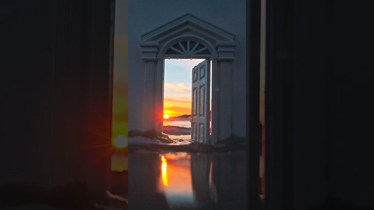 Magic door 📱☀️ with @xiaomi 