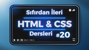 Html & Css Ders 20 - Display: Flex Yapısı, Flex Mantığı - Sıfırdan İleri Web Geliştirme