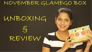 November 2017 Glamego Box | Unboxing and Review