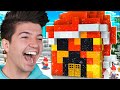 Minecraft SANTA ONLY Build Battle vs My Wife!