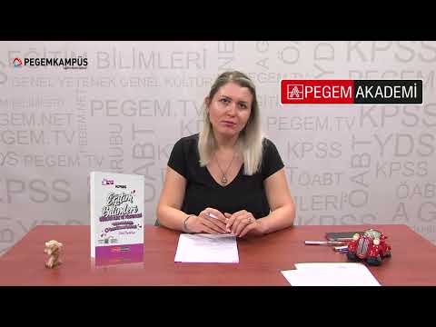 Pegem Akademi | KPSS Eğitim Bilimleri Öğretim İlke ve Yöntemleri Video Destekli Ders İzleme Defteri