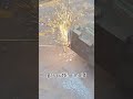 Foundry mold repair gas cutting mold  #aluminumcasting