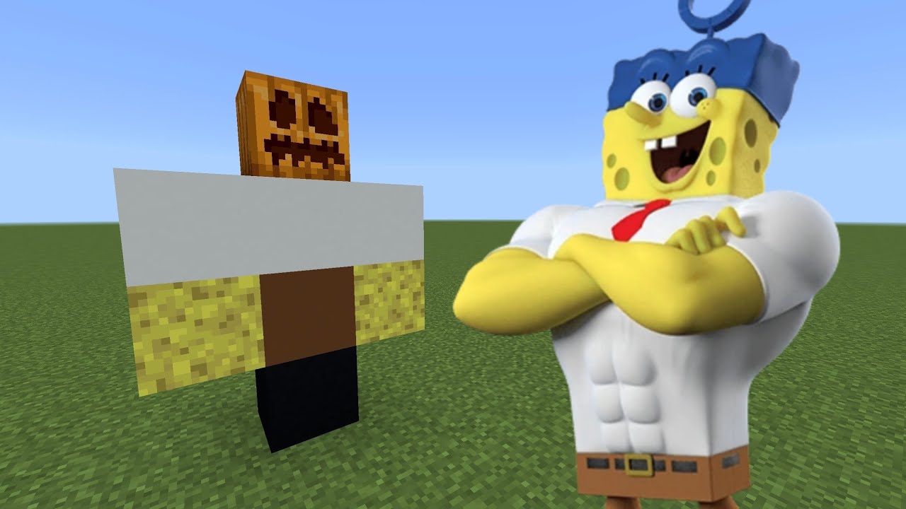 SpongeBob Addon in Minecraft Bedrock