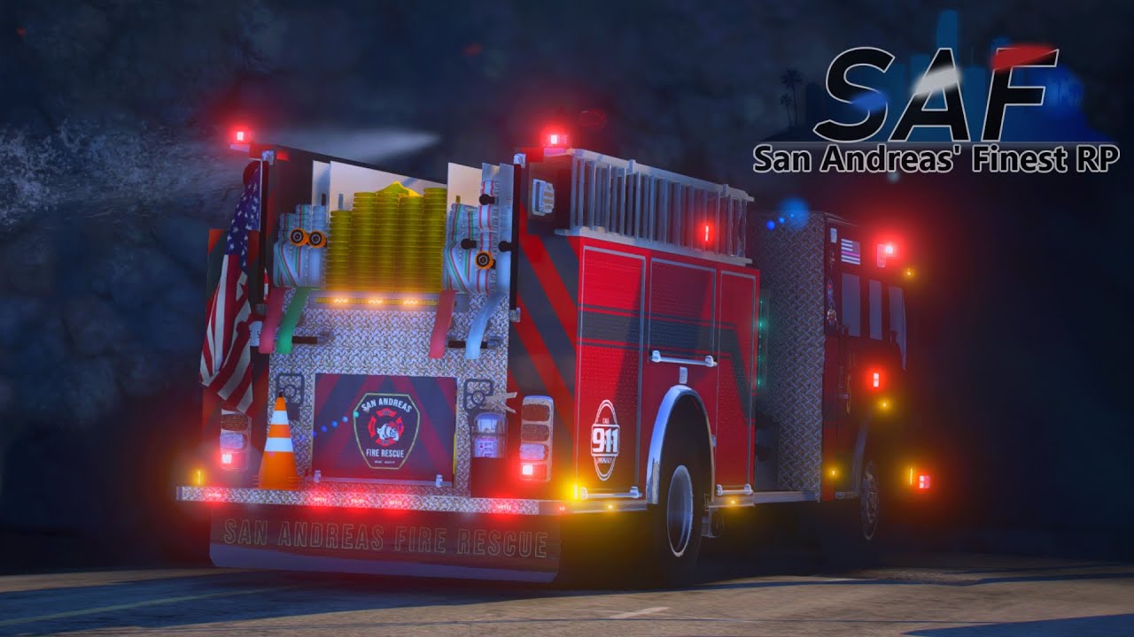 Saf Finest Rp SA'F #546 - Arson In The Hills | GTA V RP - YouTube