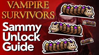 How To Unlock Sammy - Vampire Survivors