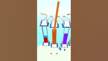 Bridge Race All Levels Gameplay Android,ios Levels 623 #Shorts