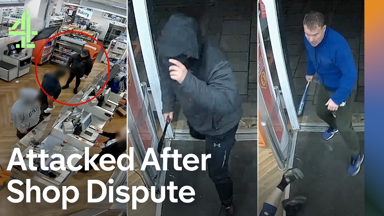 Father & Son Attack Man With Machete In Surrey Supermarket | 999: What Happened Next | C4 Docs