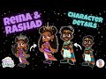 👑 Reina &amp; Rashad Character Design | Illustration Process Video | Children&#39;s Book