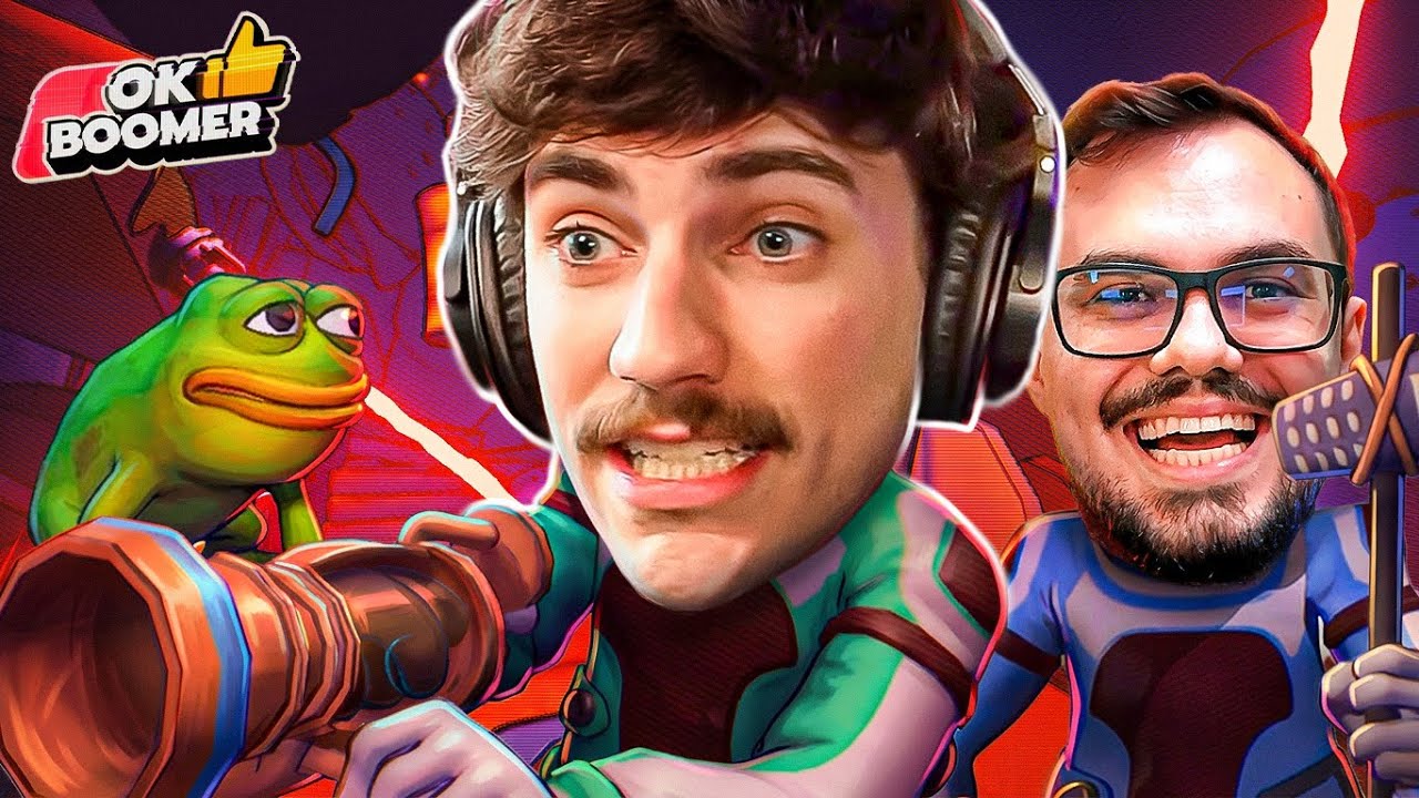 MEUS AMIGOS SÃO YOUTUBERS IDOSOS! | OK👍 Boomer