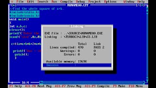 How to find the whole square of sum of two no in c language.#c  #education