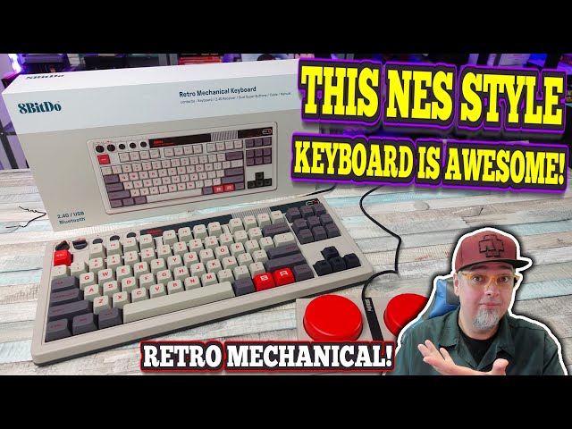 8BitDo's Nintendo Keyboard: When you follow a concept through to