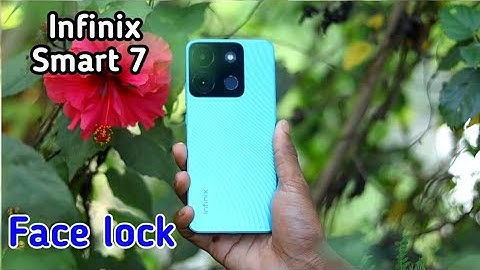 How to set face lock in Infinix Smart 7,Infinix Smart 7 mein face lock kaise lagaen,
