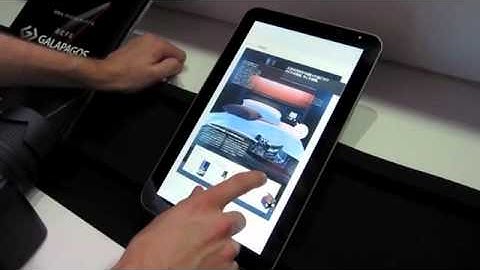 Sharp Galapagos e-reading tablets hands-on [HD]