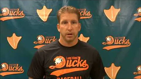 Kevin Baez, Bobby Blevins and Ryan Strieby postgam...
