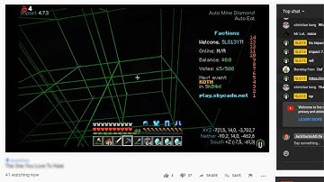 I caught a hacker livestreaming on my minecraft server...