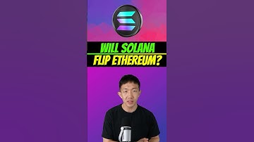 Will Solana flip Ethereum? #solana #crypto #altcoins