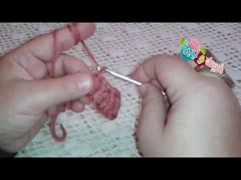 كروشيه شرح غرزه البف مع توضيح الفرق بينها وبين غرزه الكلاستر او العنقود buff stitch crochet