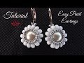 Elegant Pearl Earrings - Tutorial