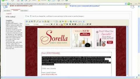 Acajoom Newsletter Joomla Email Mailing with Customized Template