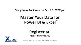 Why Power Query Workshop: Ken Puls  Auckland 2020