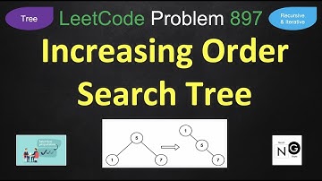 Increasing Order Search Tree | leetcode 897 | recursive iterative tree