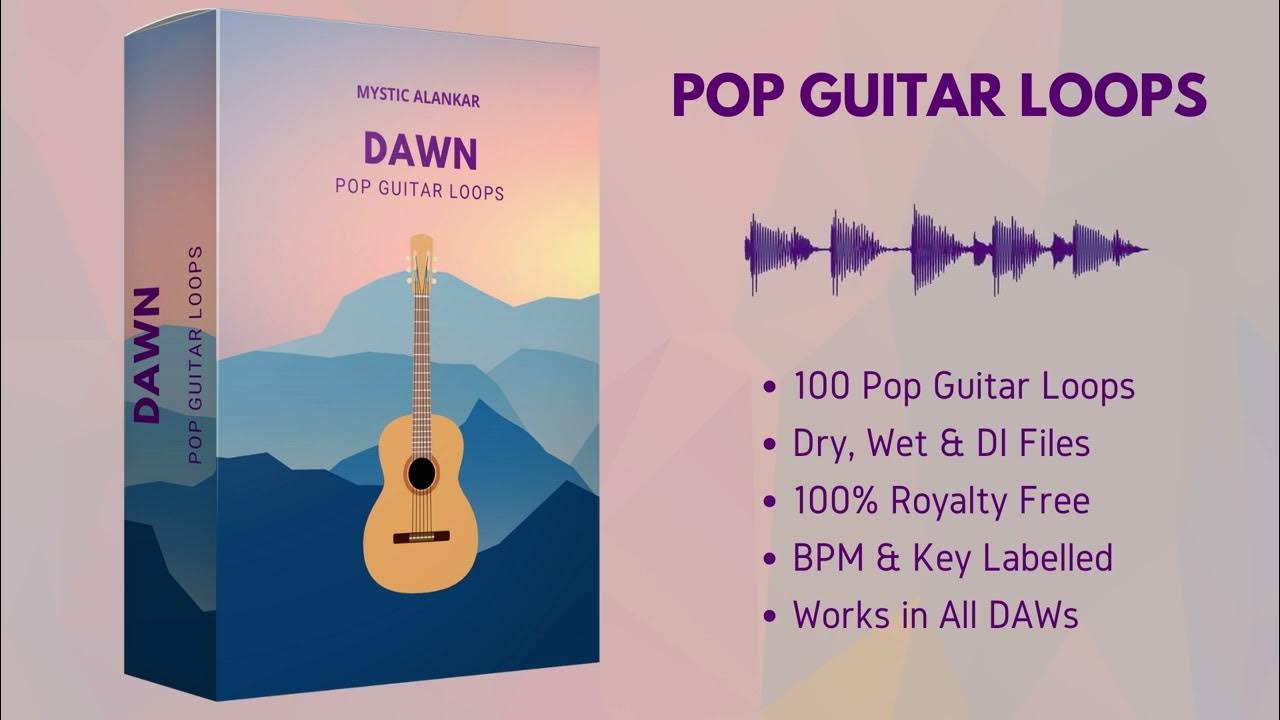 Pop Guitar Loops Royalty Free Sample Pack Electric Guitar Loop Kit