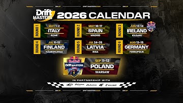 Drift Masters 2026: Het grootste seizoen tot nu toe begint hier