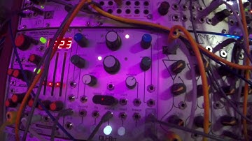 Qu-Bit Nebulae phase vocoder loop - eurorack modular synth