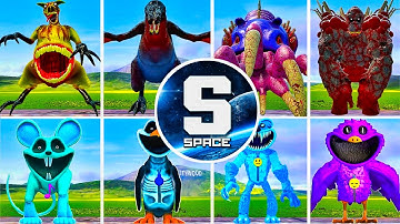 ALL NEW SMILING CRITTERS FAMILY POPPY PLAYTIME CHAPTER 3 VS ZOOCHOSIS MONSTERS In Garry