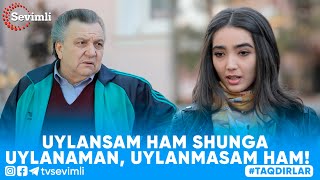 TAQDIRLAR -UYLANSAM HAM SHUNGA UYLANAMAN, UYLANMASAM HAM!