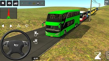 euro coach bus simulator 💥🚌|| new coach bus simulator part-2 Android gameplay