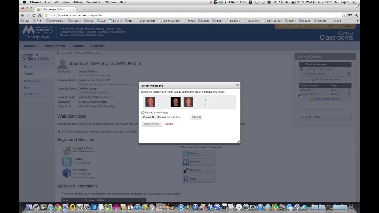 Canvas Set Profile Avatar - YouTube