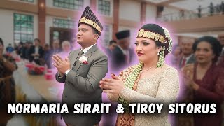 Prosesi Penyambutan Pengantin - Pernikahan Adat Batak Normaria Sirait & Tiroy Sitorus