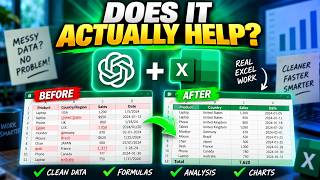 Can ChatGPT Actually Save You Time in Excel I Tested It