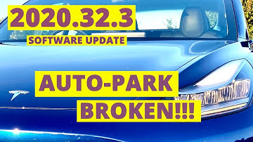 TESLA SOFTWARE UPDATE 2020.32.3 UK | New Model 3 software update...has 2020.32.3 broken Auto-park?