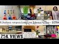 12 Kitchen Organization Ideas/Tips In Malayalam - Easy DIYs - Space Saving