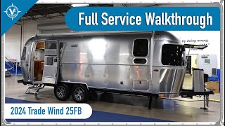 2024 Airstream Trade Wind 25FB | Full Service Walkthrough