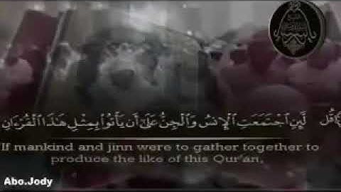 سورة الإسراء - آية 88 - بصوت جميل